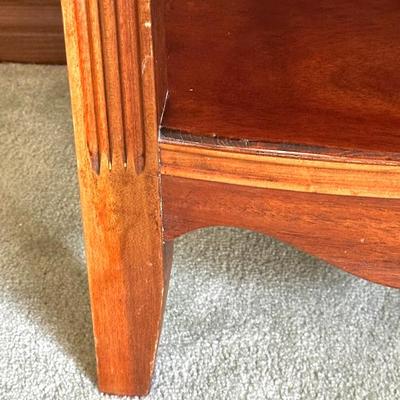 Solid Wood End Table or Night Stand
