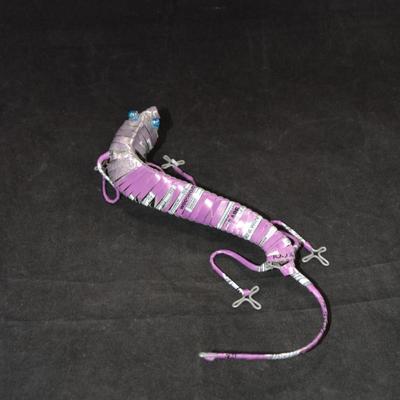 Cottage Industry Grape Soda Can Lizard 10”