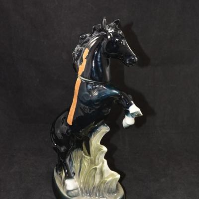 REGAL CHINA Jim Beam Trophy Horse Decanter 14” Tall