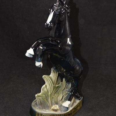 REGAL CHINA Jim Beam Trophy Horse Decanter 14” Tall