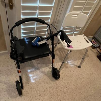 Walker & shower chair