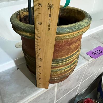 Lot of flower pots