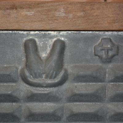 Vintage Galvanized Washboard 26.25”x11.75”x2”