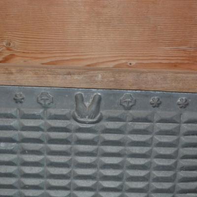 Vintage Galvanized Washboard 26.25”x11.75”x2”