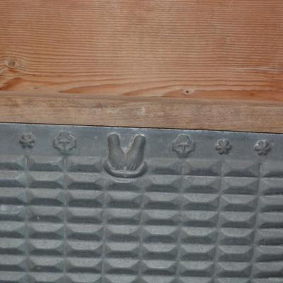 Vintage Galvanized Washboard 26.25”x11.75”x2”