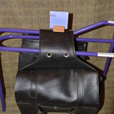WILLIE & MAX Vintage Motorcycle Saddlebags 14”x12”x6”