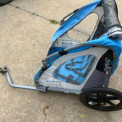 2-Seater Schwinn Kids Bicycle Trailer