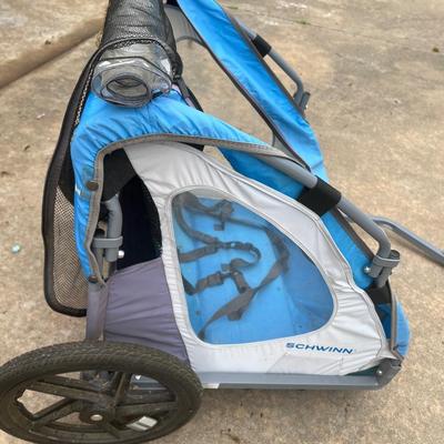 2-Seater Schwinn Kids Bicycle Trailer