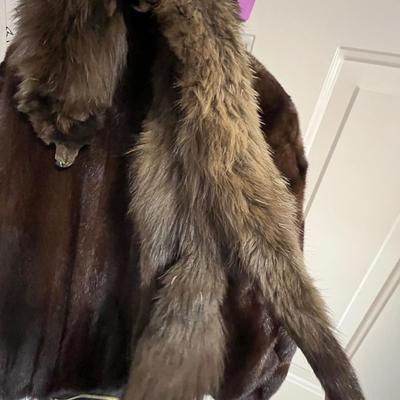 Woman's mink stole & jacket