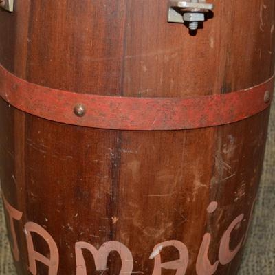 Large Vintage Conga Drum, Jamaica 26”x10”x10”