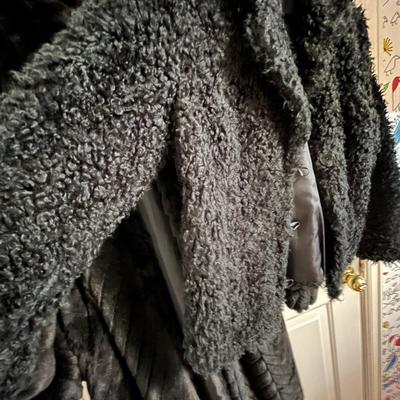 Faux fur coats