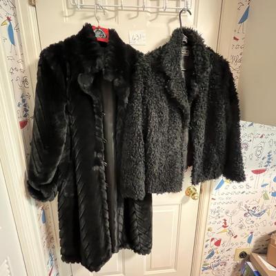 Faux fur coats