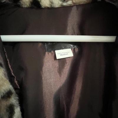 Faux fur coats