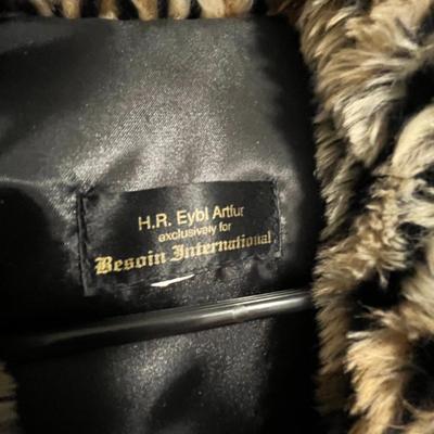 Faux fur coats