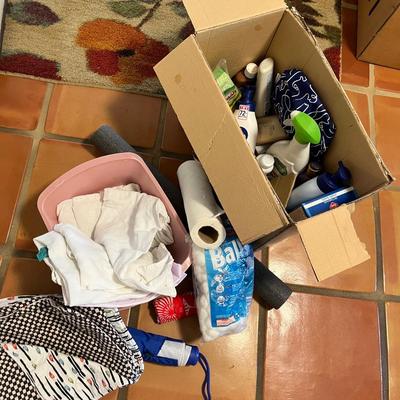 Household cleaning supplies