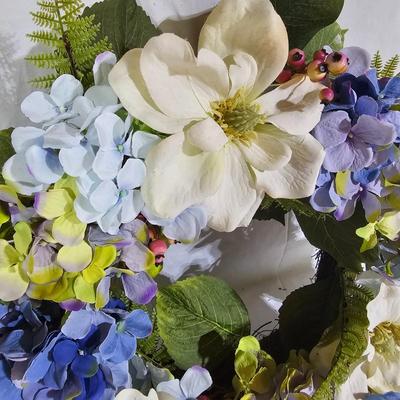 Collection of Spring Floral Wreaths w/ Sterilite Storage Containers (B1-JS)