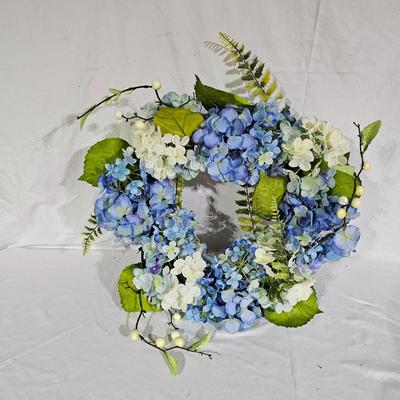 Collection of Spring Floral Wreaths w/ Sterilite Storage Containers (B1-JS)