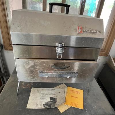 Mini Hasty-Bake smoker