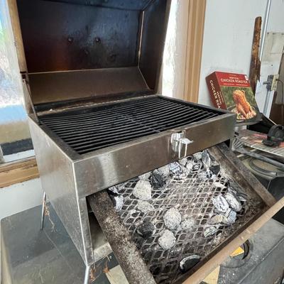 Mini Hasty-Bake smoker