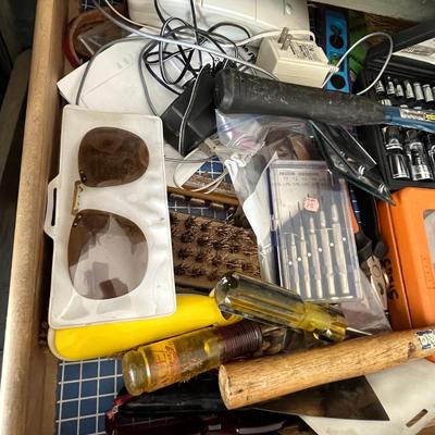 Drawer of tools