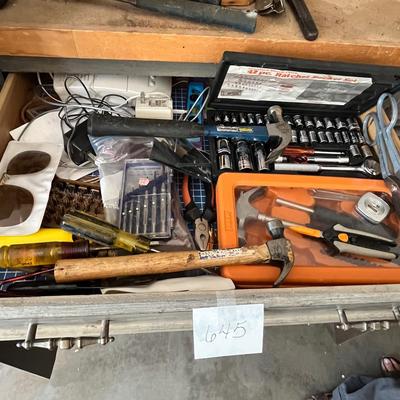 Drawer of tools