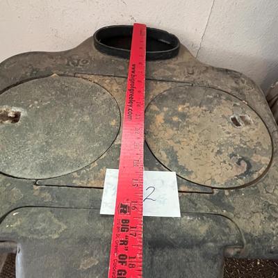 Antique cast iron cook stove