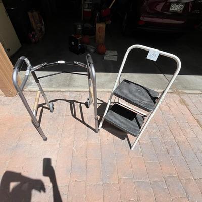 Step Stool & walker