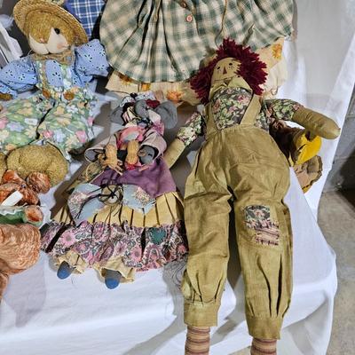 Assorted Country Style Dolls & Animals (B1-JS)