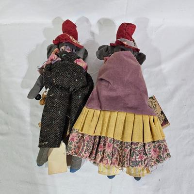 Assorted Country Style Dolls & Animals (B1-JS)
