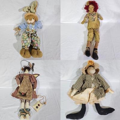 Assorted Country Style Dolls & Animals (B1-JS)