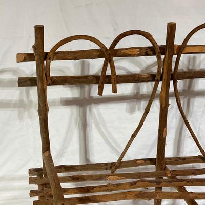 Rustic Miniature Benches and Shelf (B1-DZ)