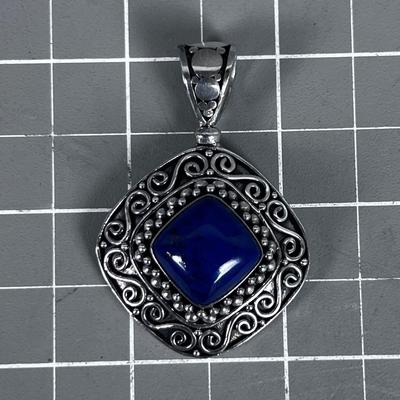 925 Lapis Pendant 