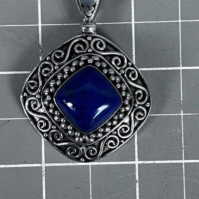 925 Lapis Pendant 