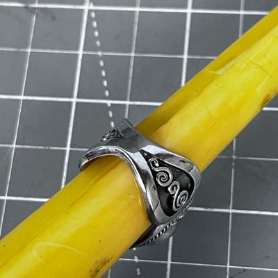 RING 925 Ring with Light Blue Stone 