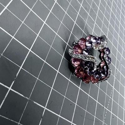 Pink Power Rhinestone! Marked EISENBERG! MOST WORTHY!!!! 