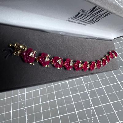 Nolan Miller Red Bracelet in Presentation Box