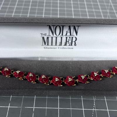 Nolan Miller Red Bracelet in Presentation Box