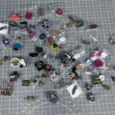 Super Mixed Lot of Pins; U of U, Whinny the Pooh and Super 