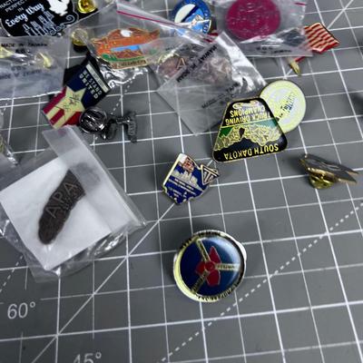 Super Mixed Lot of Pins; U of U, Whinny the Pooh and Super 