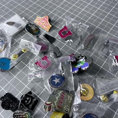 Super Mixed Lot of Pins; U of U, Whinny the Pooh and Super 