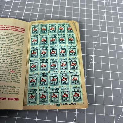 S & H Green Stamps Book