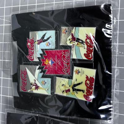 2002 Winter Olympics (2) Sets NEW SEALED Coca-Cola NEW 