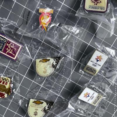 Pile O Olympic CORPORATE Pins
