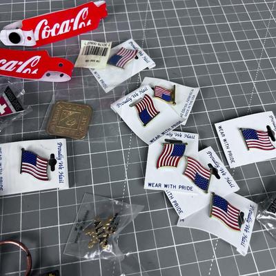 Pins and Keychains Misc. 