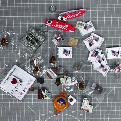 Pins and Keychains Misc. 