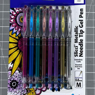 New NEEDLE Tip Gel Pens
