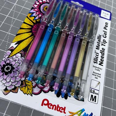 New NEEDLE Tip Gel Pens
