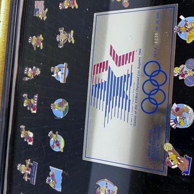 1984 Los Angles Olympics Limited Edition Collector Pins SERIES #1 