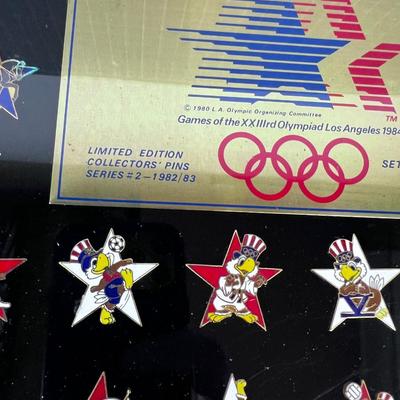 1984 Los Angles Olympics Limited Edition Collector Pins SERIES #2