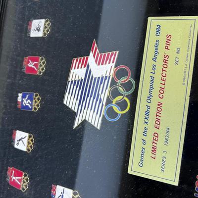 1984 Los Angles Olympics Limited Edition Collector Pins SERIES #3 